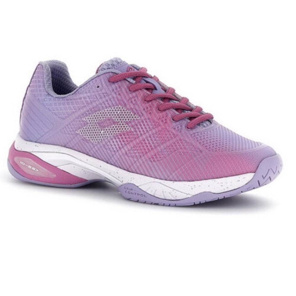 Lotto Women's Mirage 300 Tennis Shoes Pink White Lavender Sz 10 Pickleball